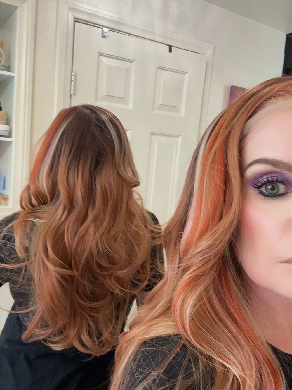 Chelsey smith crowns Vanessa carrot cake wig